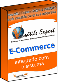 Ecommerce vinculado com o sistema Verstil plataforma virtual de vendas online 